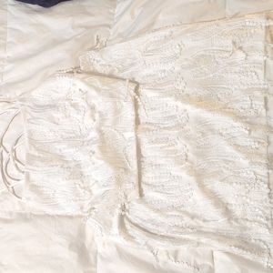 Two piece white Lulu's dress